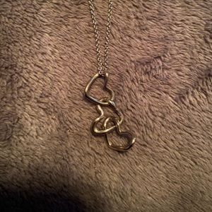 Triple Heart Necklace